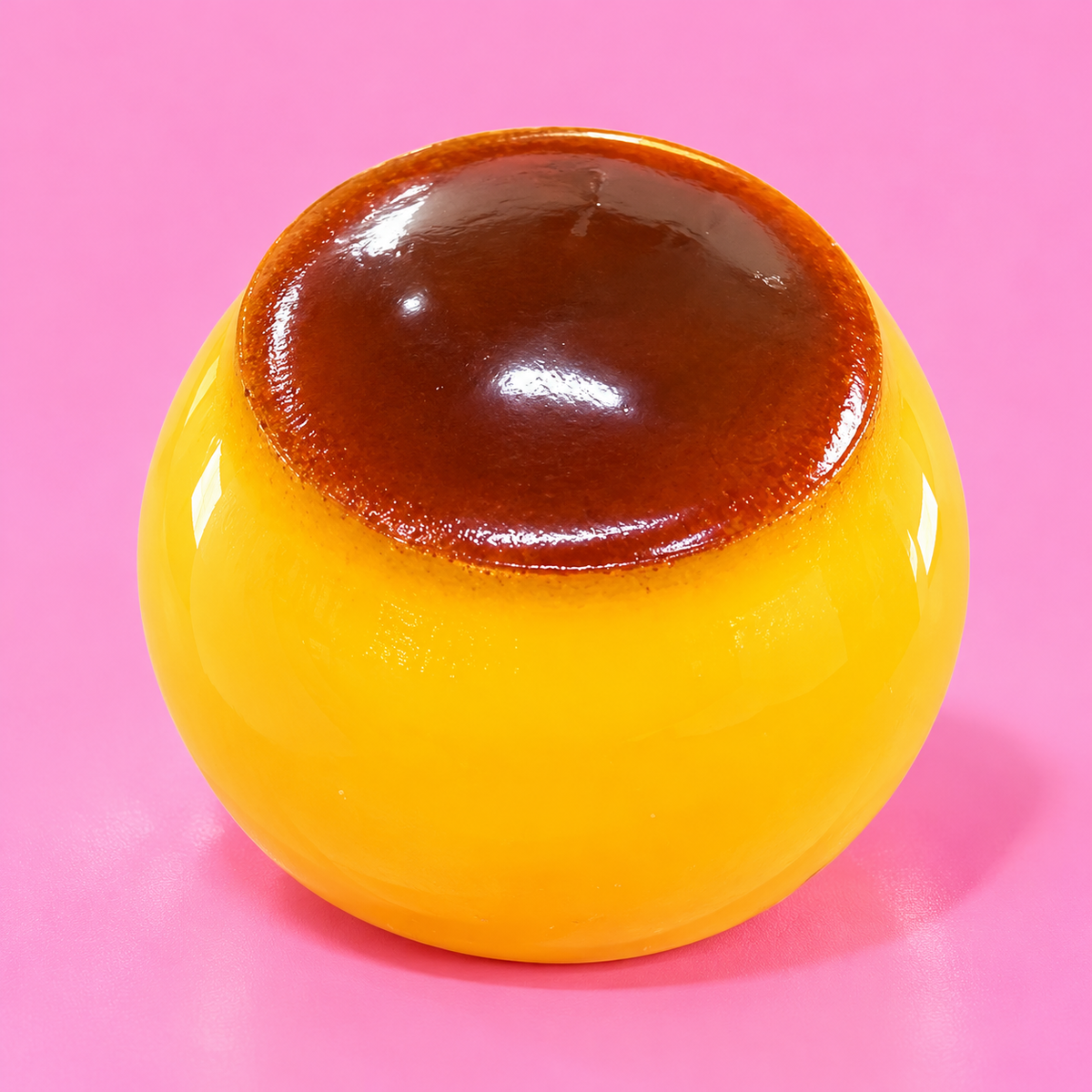 Crunchy Caramel Pudding Squishy