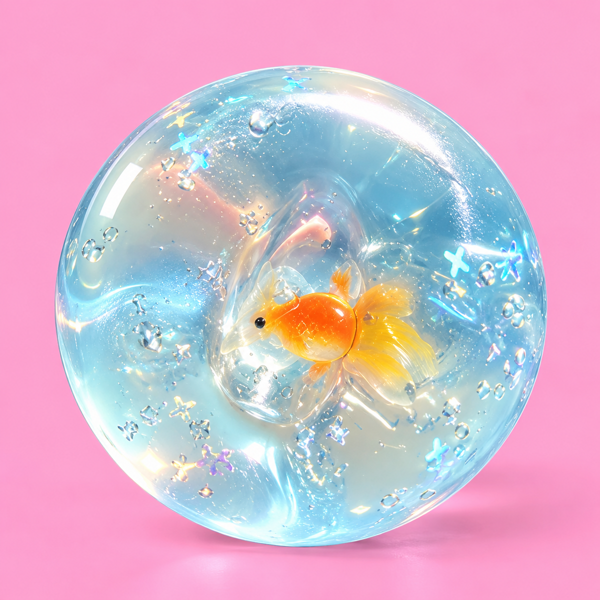 Mouldable Fishbowl Squishy