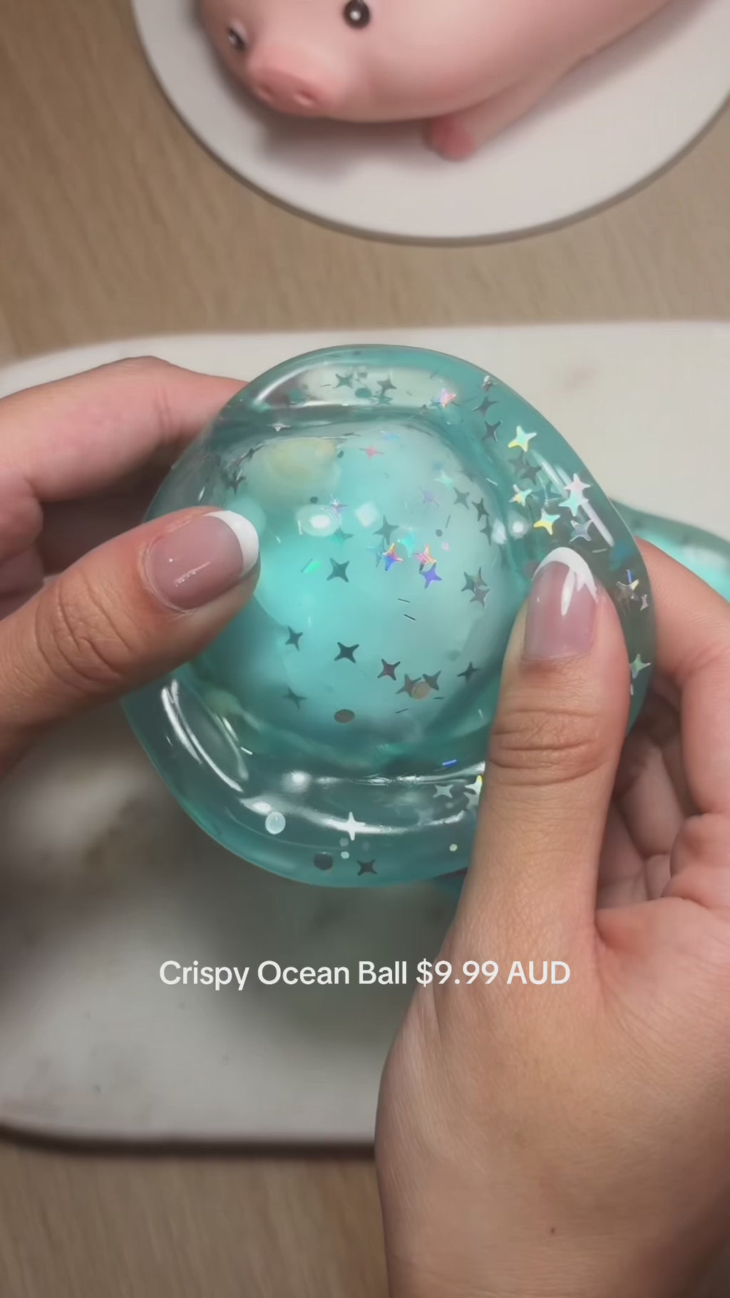 Ocean Crispy Ball Squishy