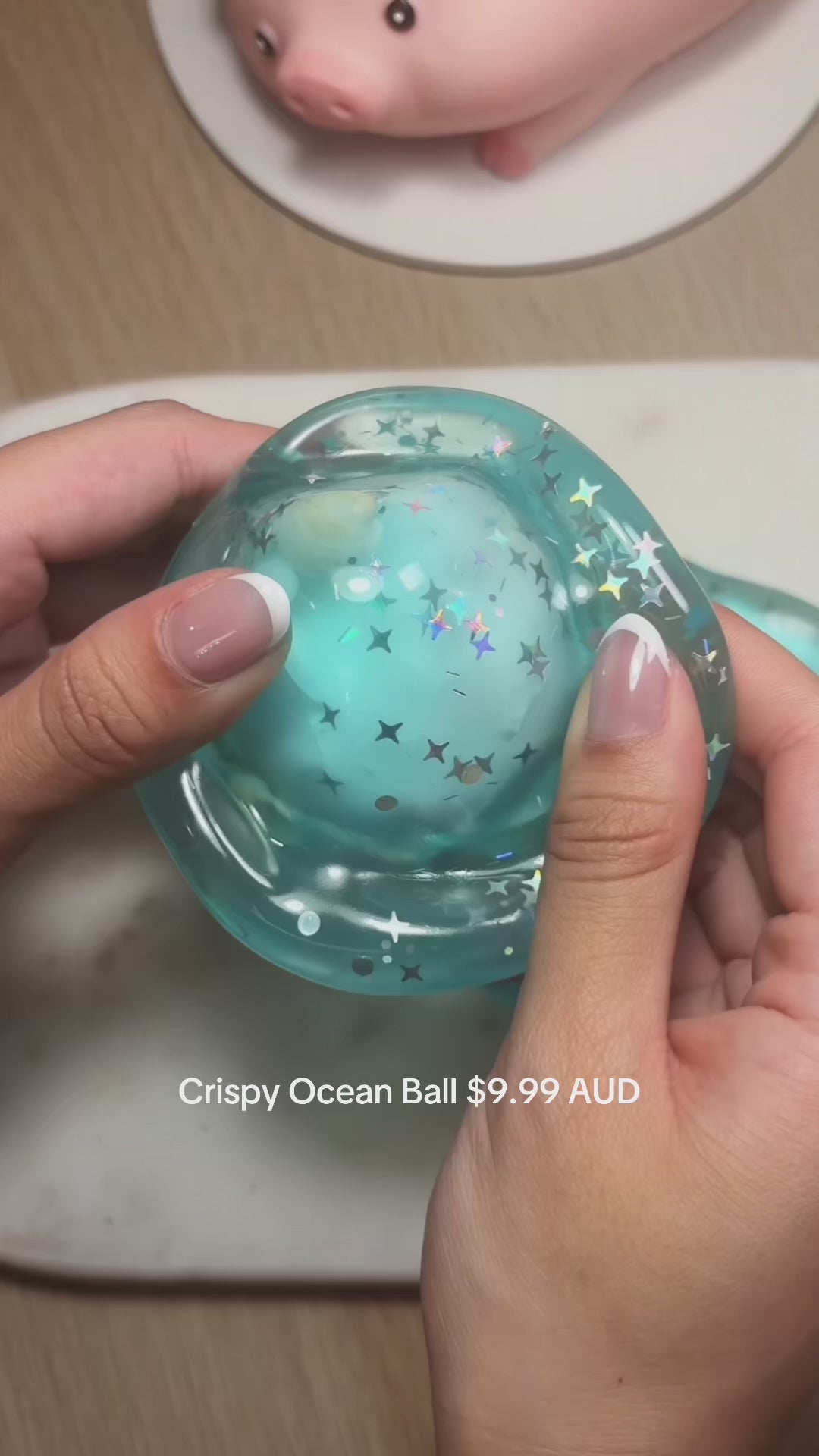 Ocean Crispy Ball Squishy
