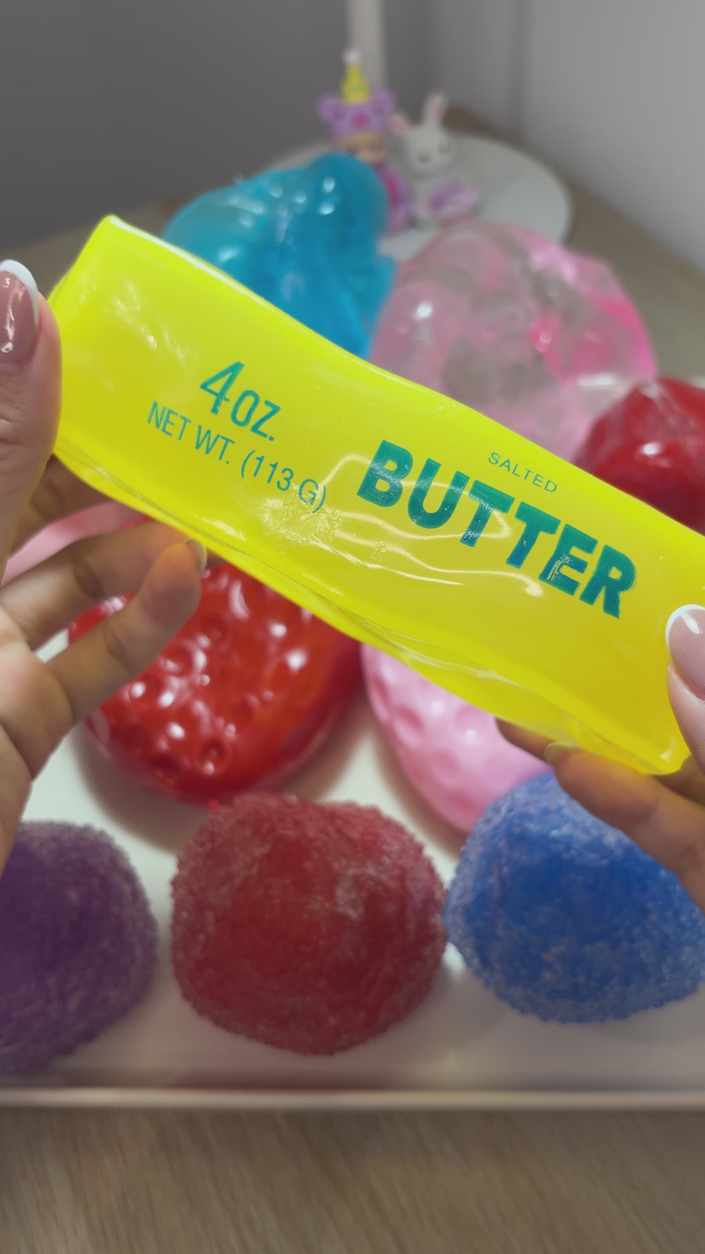 Mouldable Butter Bar Squishy