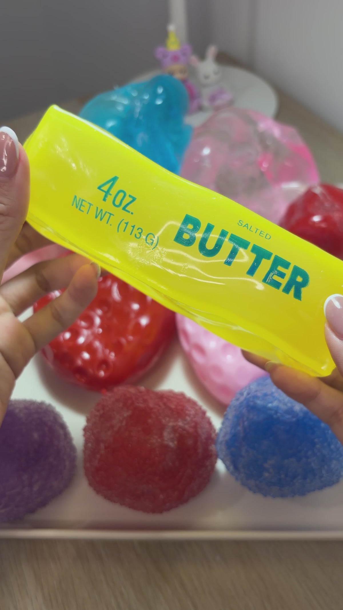 Mouldable Butter Bar Squishy